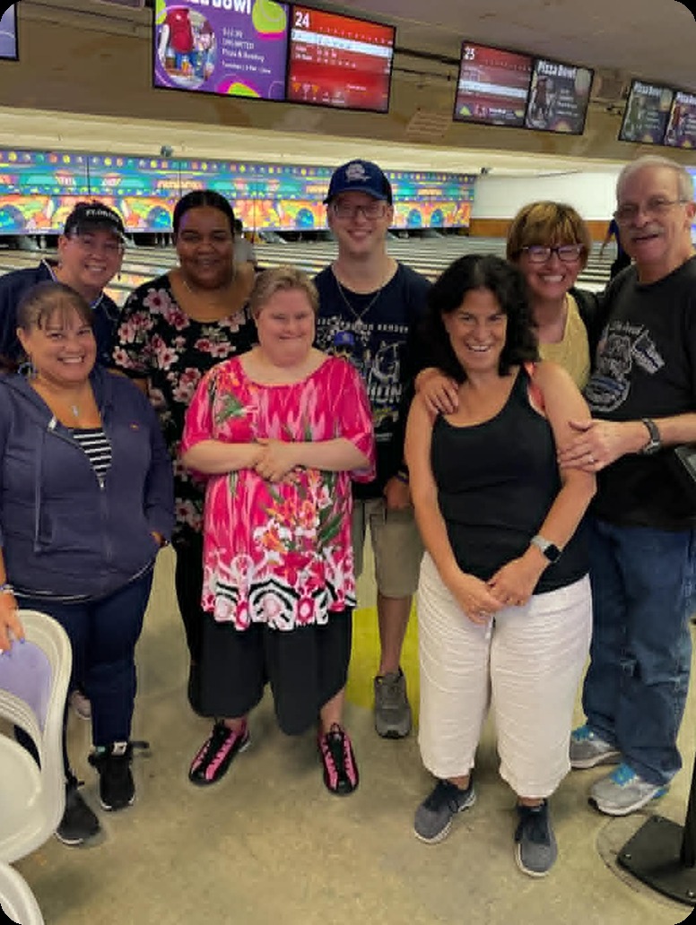 Community bowling photo