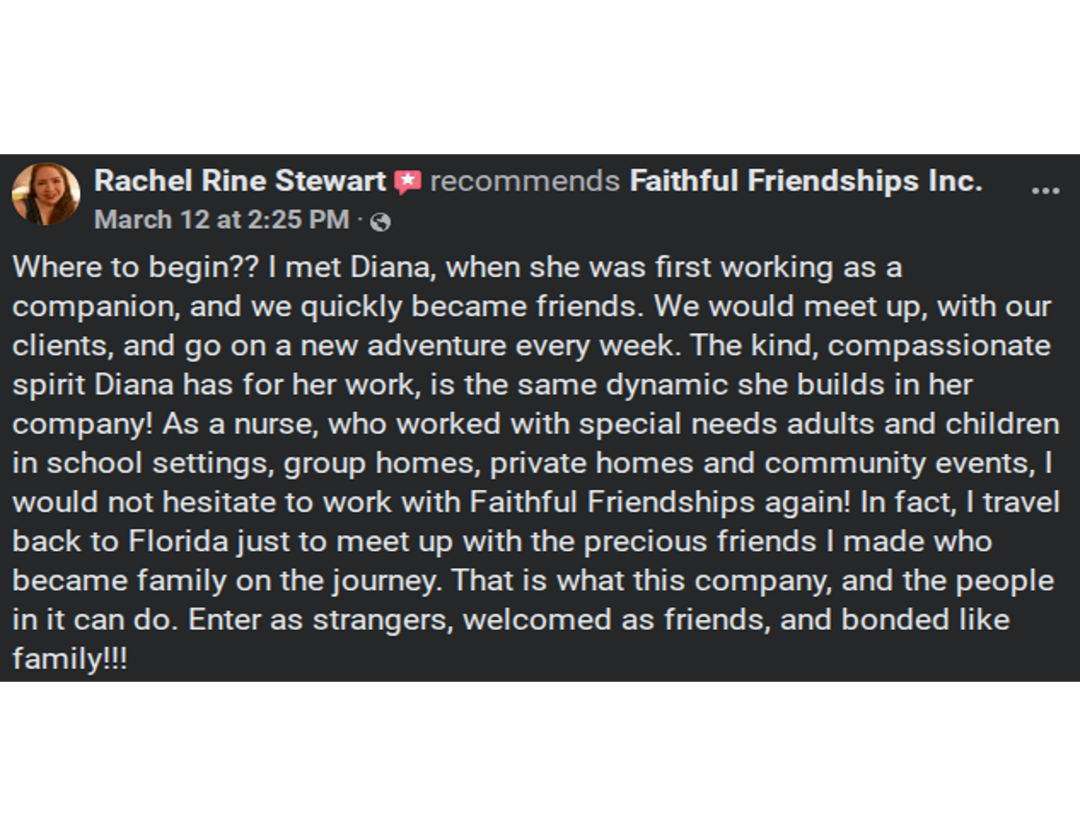 Review from Rachel